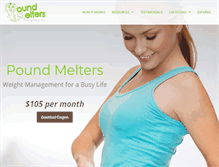 Tablet Screenshot of poundmelters.com
